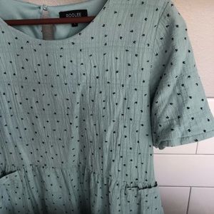 Mint green boutique dress Roolee